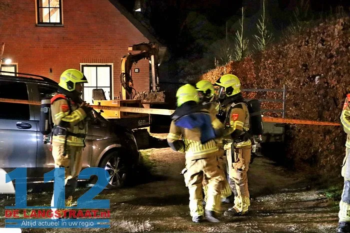 Gaslek na graafwerkzaamheden in voortuin Kaatsheuvel 3 Gaslek na graafwerkzaamheden in voortuin Kaatsheuvel 112 De Langstraat