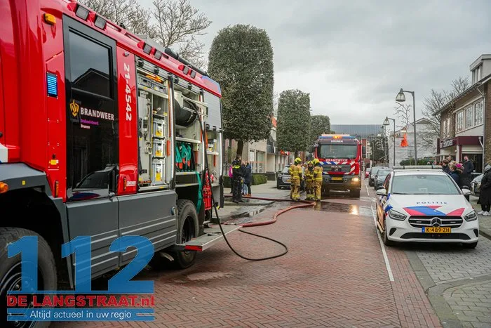 Woningbrand Torenstraat Drunen 2 Woningbrand Torenstraat Drunen 112 De Langstraat