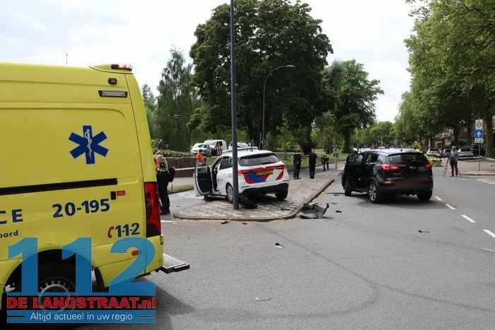 Twee agenten gewond bij ongeval in Waalwijk 9 Twee agenten gewond bij ongeval in Waalwijk 112 De Langstraat
