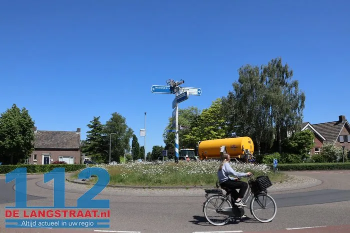 Weer twee fietsen in een ANWB paal op een rotonde in Drunen, hoe dan? 7 Weer twee fietsen in een ANWB paal op een rotonde in Drunen, hoe dan? 112 De Langstraat