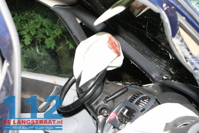 Dronken bestuurder ramt meerdere bomen Bergstraat De Moer 22 Dronken bestuurder ramt meerdere bomen Bergstraat De Moer 112 De Langstraat