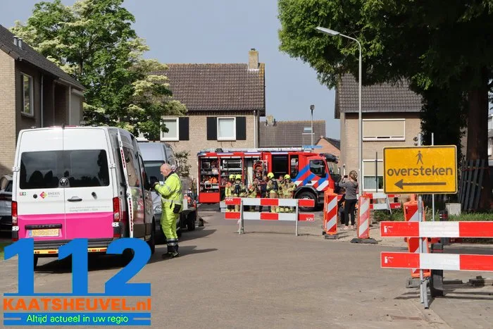 Gasleiding geraakt tijdens werkzaamheden in Diepenbrockstraat Waspik 7 Gasleiding geraakt tijdens werkzaamheden in Diepenbrockstraat Waspik 112 De Langstraat