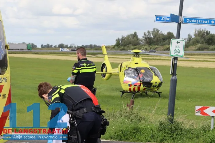 Zwaargewonde wielrenner bij aanrijding tussen Waspik en Raamsdonk, traumaheli ingezet 5 Zwaargewonde wielrenner bij aanrijding tussen Waspik en Raamsdonk, traumaheli ingezet 112 De Langstraat