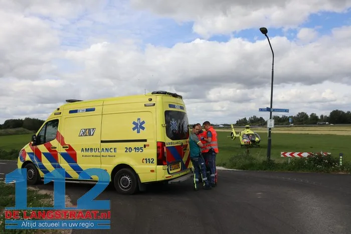 Zwaargewonde wielrenner bij aanrijding tussen Waspik en Raamsdonk, traumaheli ingezet 8 Zwaargewonde wielrenner bij aanrijding tussen Waspik en Raamsdonk, traumaheli ingezet 112 De Langstraat