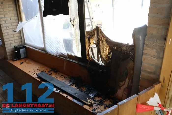 Snelle actie bewoner voorkomt grotere schade bij brand in Kaatsheuvel 6 Snelle actie bewoner voorkomt grotere schade bij brand in Kaatsheuvel 112 De Langstraat