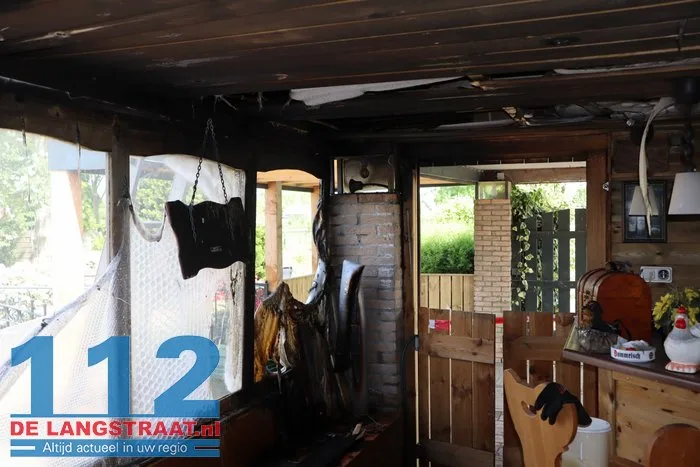 Snelle actie bewoner voorkomt grotere schade bij brand in Kaatsheuvel 8 Snelle actie bewoner voorkomt grotere schade bij brand in Kaatsheuvel 112 De Langstraat