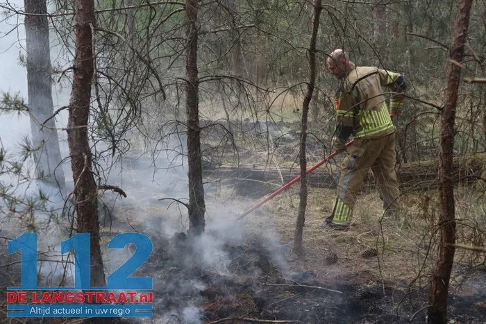 Natuurbrand in Loonse en Drunense Duinen onder controle, brandweer blijft nablussen 18 Natuurbrand in Loonse en Drunense Duinen onder controle, brandweer blijft nablussen 112 De Langstraat