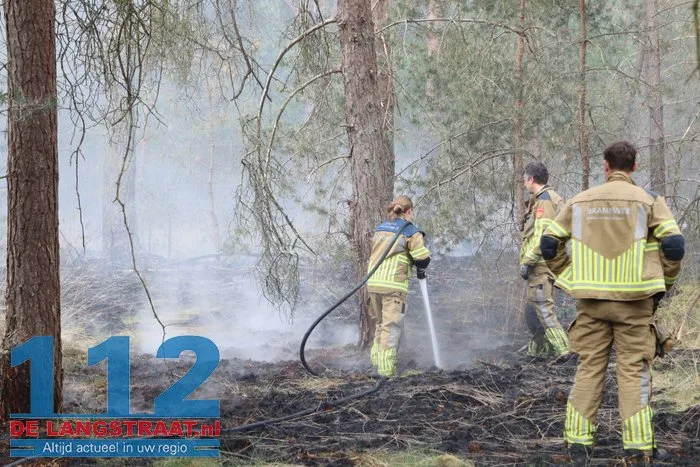 Natuurbrand in Loonse en Drunense Duinen onder controle, brandweer blijft nablussen 20 Natuurbrand in Loonse en Drunense Duinen onder controle, brandweer blijft nablussen 112 De Langstraat