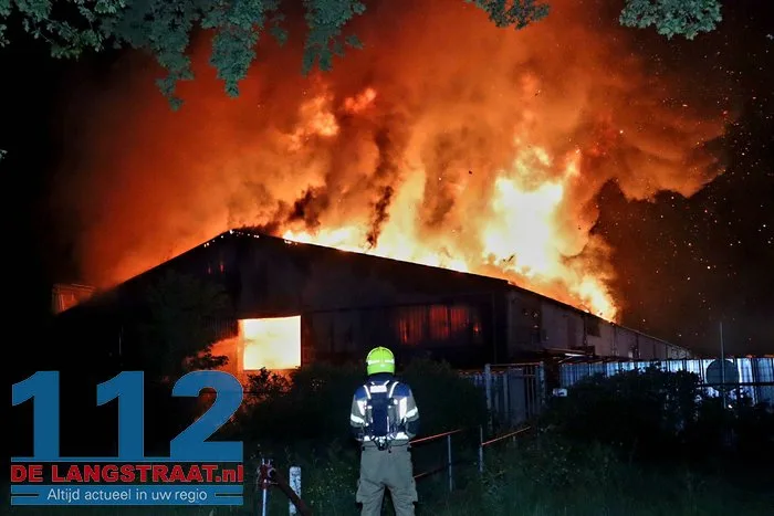 Grote vuurzee verwoest productiehallen ECCO Dongen 35 Grote vuurzee verwoest productiehallen ECCO Dongen 112 De Langstraat