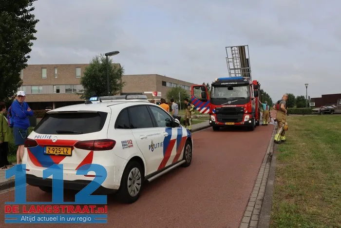 Hond belandt in sloot in Sprang-Capelle, politie en brandweer schieten te hulp 14 Hond belandt in sloot in Sprang-Capelle, politie en brandweer schieten te hulp 112 De Langstraat