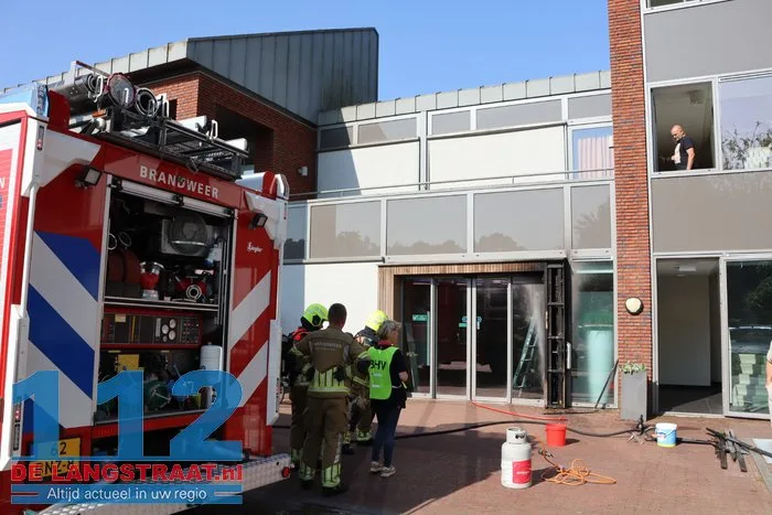 Brand bij verzorgingstehuis in Waspik snel onder controle 1 Brand bij verzorgingstehuis in Waspik snel onder controle 112 De Langstraat