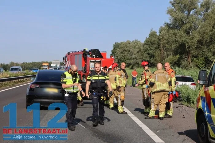 Ongeluk op A59 bij Waspik: linkerrijstrook dicht, verkeer omgeleid 5 Ongeluk op A59 bij Waspik: linkerrijstrook dicht, verkeer omgeleid 112 De Langstraat