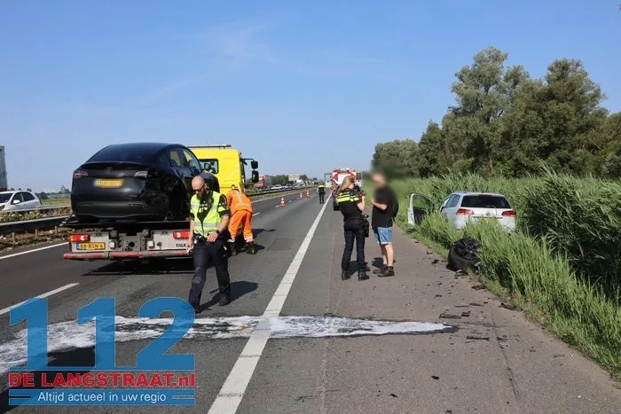 Ongeluk op A59 bij Waspik: linkerrijstrook dicht, verkeer omgeleid 16 Ongeluk op A59 bij Waspik: linkerrijstrook dicht, verkeer omgeleid 112 De Langstraat