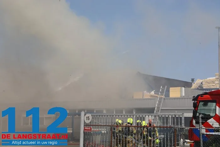 Grote brand bij fabriek van bakkerij Daelmans in Nieuwkuijk: pand ontruimd 5 Grote brand bij fabriek van bakkerij Daelmans in Nieuwkuijk: pand ontruimd 112 De Langstraat