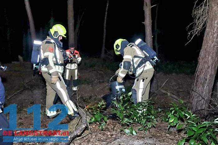 Kleine bosbrand tussen park De Efteling en Bosrijk snel geblust Kaatsheuvel 5 Kleine bosbrand tussen park De Efteling en Bosrijk snel geblust Kaatsheuvel 112 De Langstraat