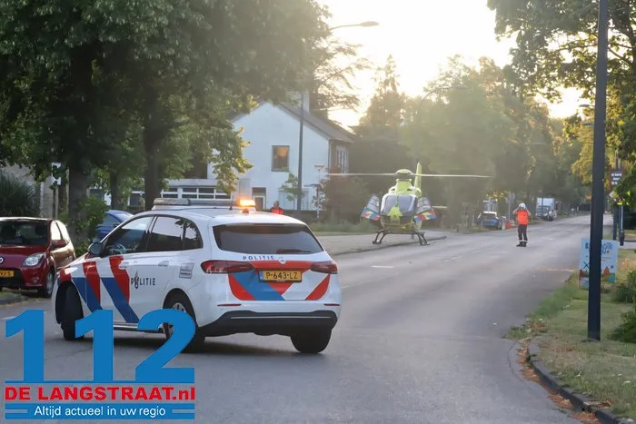 Traumahelikopter ingezet voor zwaargewonde vrouw na val van trap in Waalwijk 6 Traumahelikopter ingezet voor zwaargewonde vrouw na val van trap in Waalwijk 112 De Langstraat