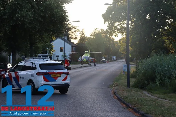 Traumahelikopter ingezet voor zwaargewonde vrouw na val van trap in Waalwijk 8 Traumahelikopter ingezet voor zwaargewonde vrouw na val van trap in Waalwijk 112 De Langstraat