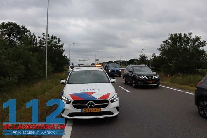 Auto’s botsen op drukke weg bij de Efteling, oprit korte tijd dicht 112 De Langstraat