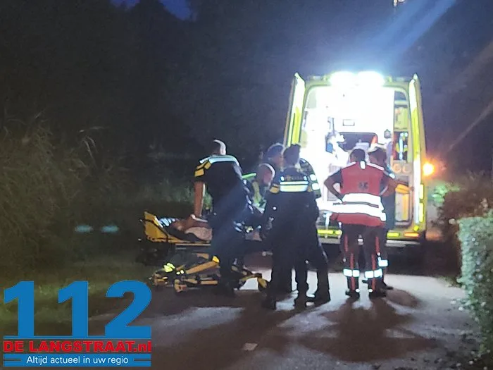 Man onder invloed verzet zich agressief tegen politie in Drunen, trauma-arts kalmeert hem 112 De Langstraat