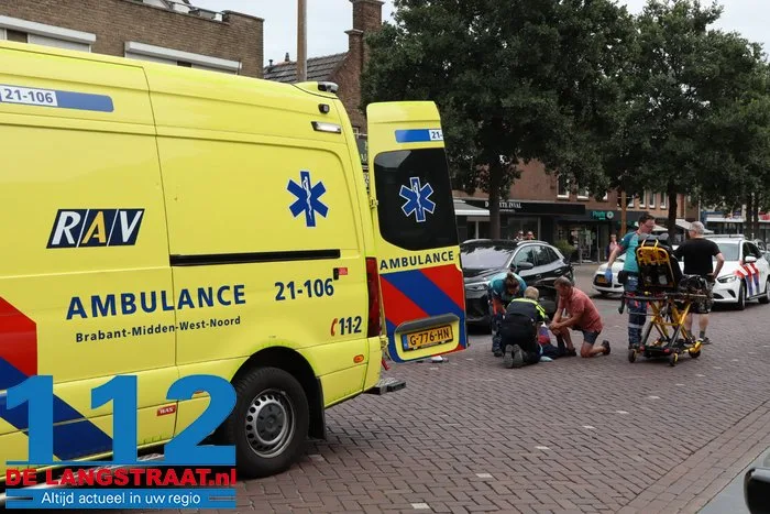 Fietster gewond na ongeval in Drunen 2 Fietster gewond na ongeval in Drunen 112 De Langstraat