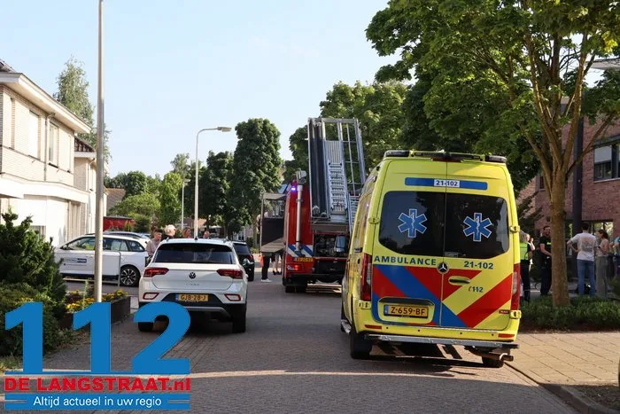 Klein woningbrandje aan de Schoolmeesterstraat in Vlijmen 1 Klein woningbrandje aan de Schoolmeesterstraat in Vlijmen 112 De Langstraat