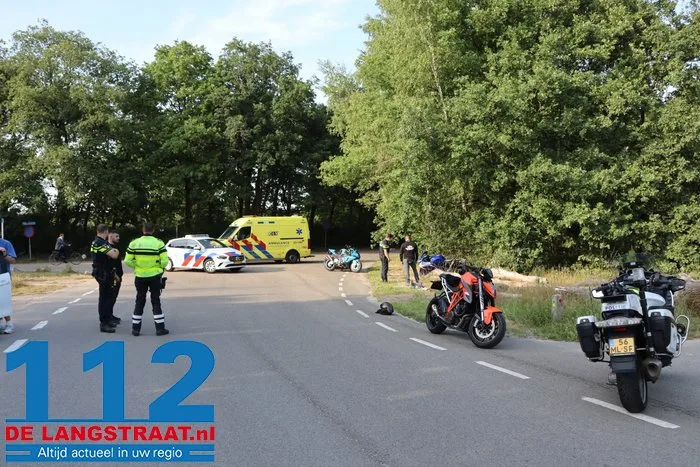 Motorrijder gewond bij val in Loon op Zand, slachtoffer naar het ziekenhuis 6 Motorrijder gewond bij val in Loon op Zand, slachtoffer naar het ziekenhuis 112 De Langstraat