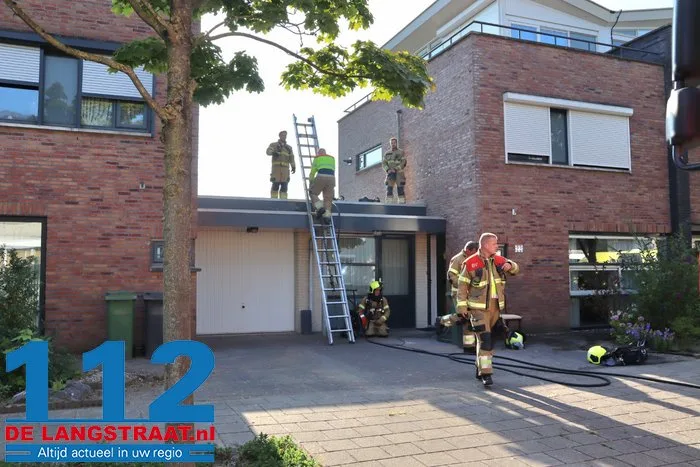 Klein woningbrandje aan de Schoolmeesterstraat in Vlijmen 10 Klein woningbrandje aan de Schoolmeesterstraat in Vlijmen 112 De Langstraat