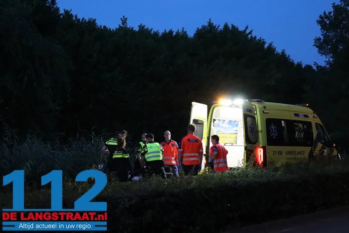 Man onder invloed verzet zich agressief tegen politie in Drunen, trauma-arts kalmeert hem 112 De Langstraat