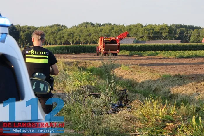 Automobilist rijdt door na aanrijding met wielrenner in Dongen, kentekenplaat blijft achter 5 Automobilist rijdt door na aanrijding met wielrenner in Dongen, kentekenplaat blijft achter 112 De Langstraat