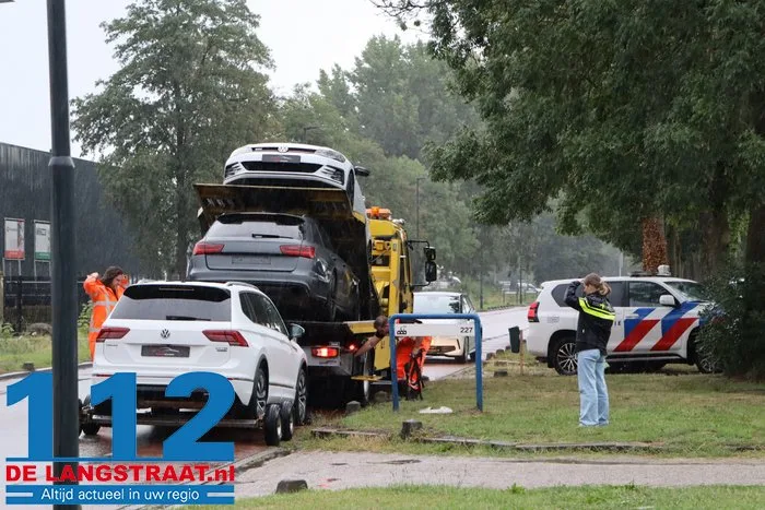 Politie vindt gestolen auto gestript terug en neemt meer wagens in beslag 112 De Langstraat