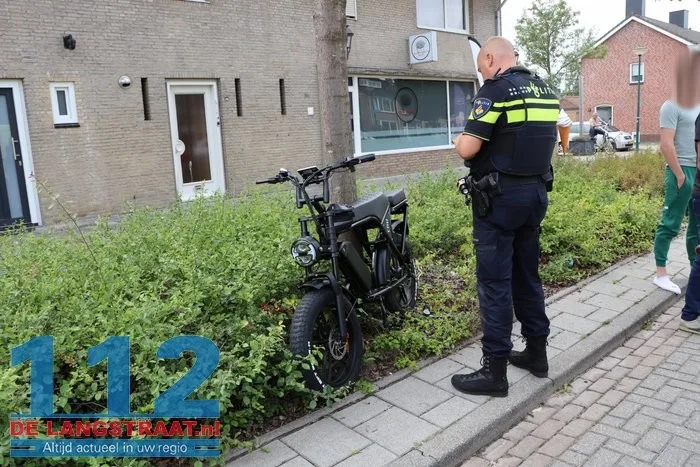 Jongen op fatbike gewond na oversteken straat in Kaatsheuvel 7 Jongen op fatbike gewond na oversteken straat in Kaatsheuvel 112 De Langstraat