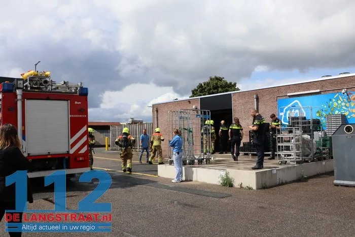 Kortsluiting in koelcel supermarkt Albert Heijn Sprang-Capelle 112 De Langstraat