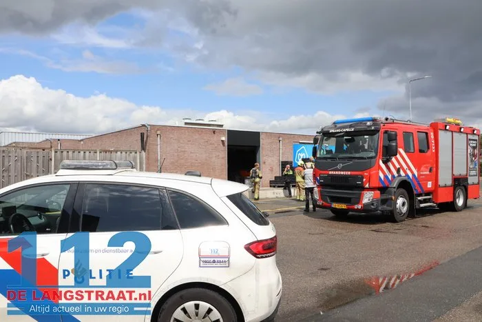 Kortsluiting in koelcel supermarkt Albert Heijn Sprang-Capelle 112 De Langstraat