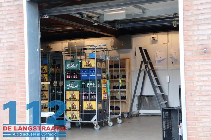 Kortsluiting in koelcel supermarkt Albert Heijn Sprang-Capelle 112 De Langstraat