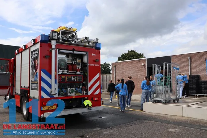 Kortsluiting in koelcel supermarkt Albert Heijn Sprang-Capelle 112 De Langstraat