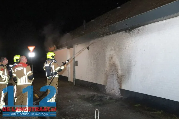 Containerbrand bij Domino’s Pizza Waalwijk zorgt voor schade aan pand 112 De Langstraat