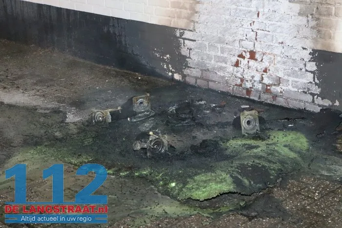 Containerbrand bij Domino’s Pizza Waalwijk zorgt voor schade aan pand 112 De Langstraat