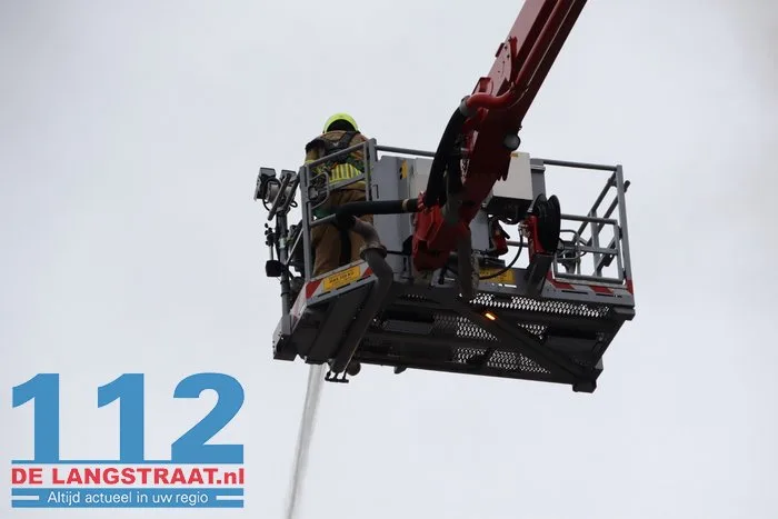 Grote brand bij autosloper Watertorenstraat Dongen 112 De Langstraat
