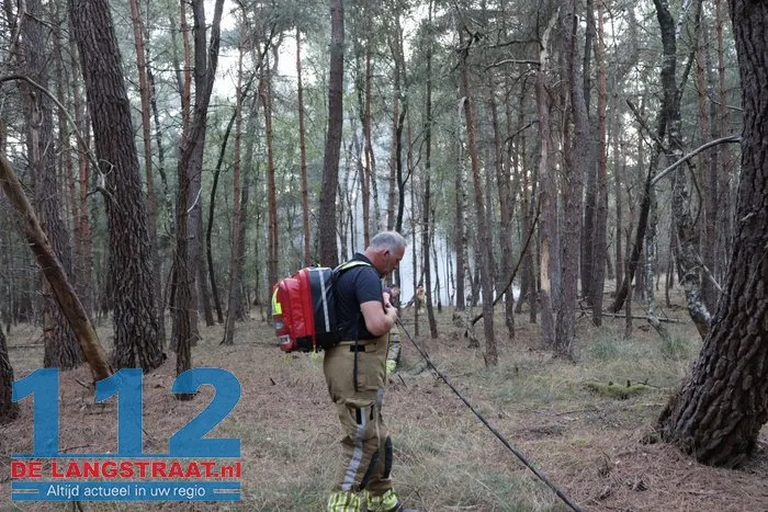 Brandweer bestrijdt bosbrand in bossen tussen Kaatsheuvel en Udenhout 10 Brandweer bestrijdt bosbrand in bossen tussen Kaatsheuvel en Udenhout 112 De Langstraat