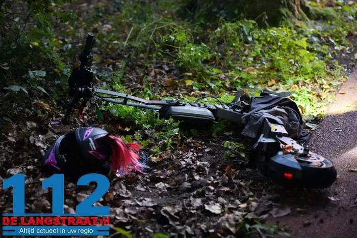 Stepbestuurder botst op auto na gevaarlijke manoeuvre in Loon op Zand 1 Stepbestuurder botst op auto na gevaarlijke manoeuvre in Loon op Zand 112 De Langstraat