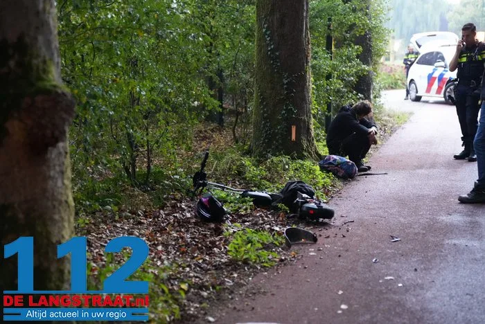 Stepbestuurder botst op auto na gevaarlijke manoeuvre in Loon op Zand 9 Stepbestuurder botst op auto na gevaarlijke manoeuvre in Loon op Zand 112 De Langstraat