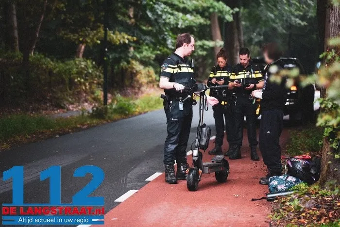 Stepbestuurder botst op auto na gevaarlijke manoeuvre in Loon op Zand 14 Stepbestuurder botst op auto na gevaarlijke manoeuvre in Loon op Zand 112 De Langstraat