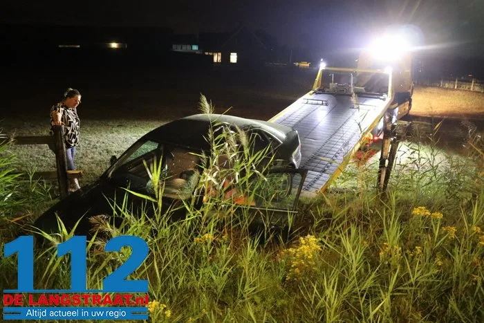 Automobilist belandt in weiland bij ongeluk in Drunen: onder invloed en aangehouden 13 Automobilist belandt in weiland bij ongeluk in Drunen: onder invloed en aangehouden 112 De Langstraat