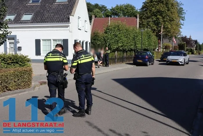 Fietsster geschept door auto Raadhuisstraat Sprang-Capelle 4 Fietsster geschept door auto Raadhuisstraat Sprang-Capelle 112 De Langstraat