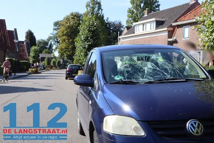 Fietsster geschept door auto Raadhuisstraat Sprang-Capelle 8 Fietsster geschept door auto Raadhuisstraat Sprang-Capelle 112 De Langstraat