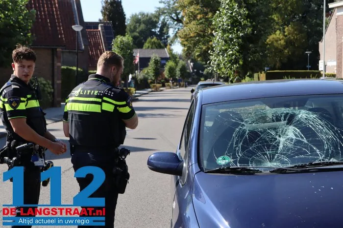 Fietsster geschept door auto Raadhuisstraat Sprang-Capelle 10 Fietsster geschept door auto Raadhuisstraat Sprang-Capelle 112 De Langstraat