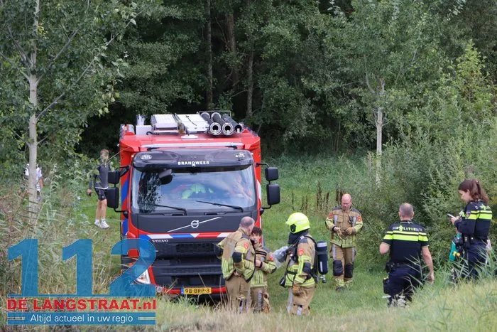 Bermbrand aan het Gaardpad Waalwijk 5 Bermbrand aan het Gaardpad Waalwijk 112 De Langstraat