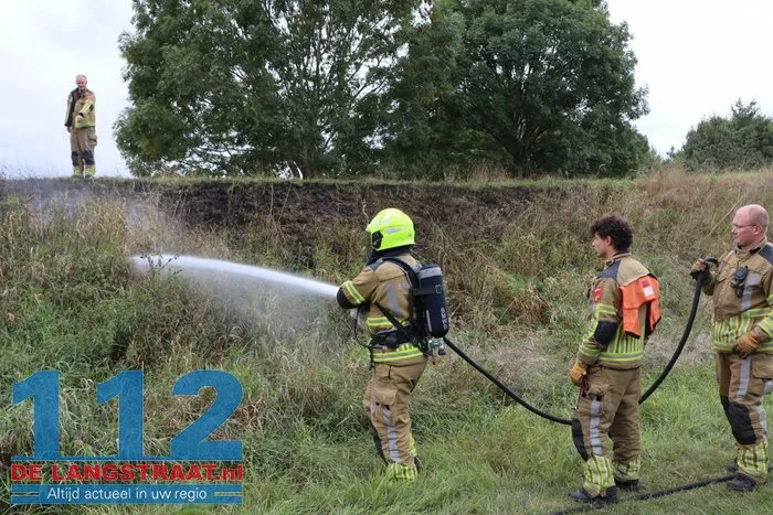 Bermbrand aan het Gaardpad Waalwijk 16 Bermbrand aan het Gaardpad Waalwijk 112 De Langstraat