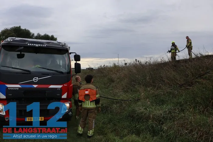 Bermbrand aan het Gaardpad Waalwijk 18 Bermbrand aan het Gaardpad Waalwijk 112 De Langstraat