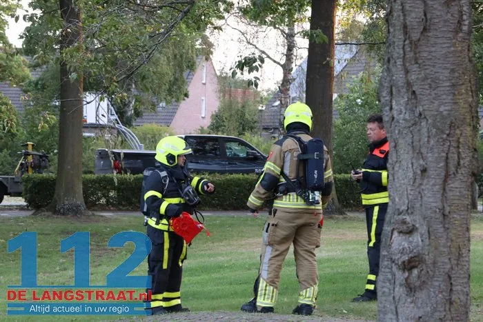 Leiding bij werkzaamheden geraakt in Kaatsheuvel, bewoners zitten ruim twee uur zonder gas 112 De Langstraat